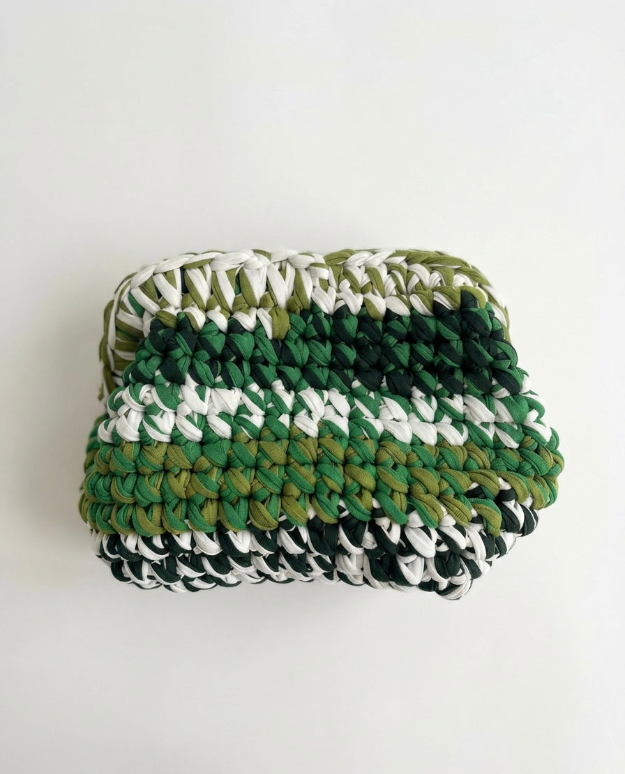 Moss Mirage Clutch Bag 🥝🎋