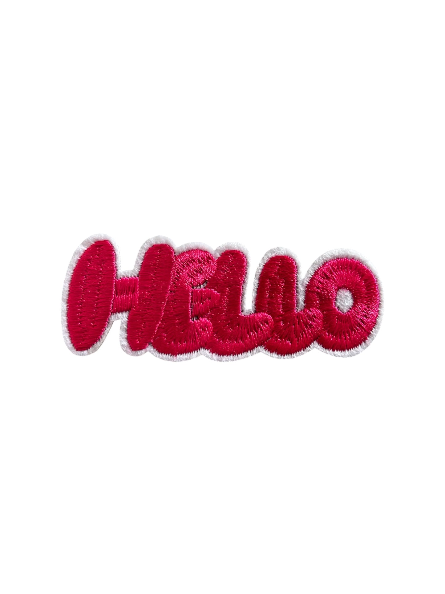 Embroidered patches