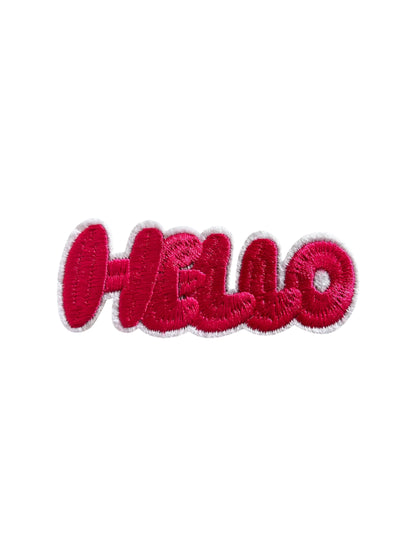 Embroidered patches