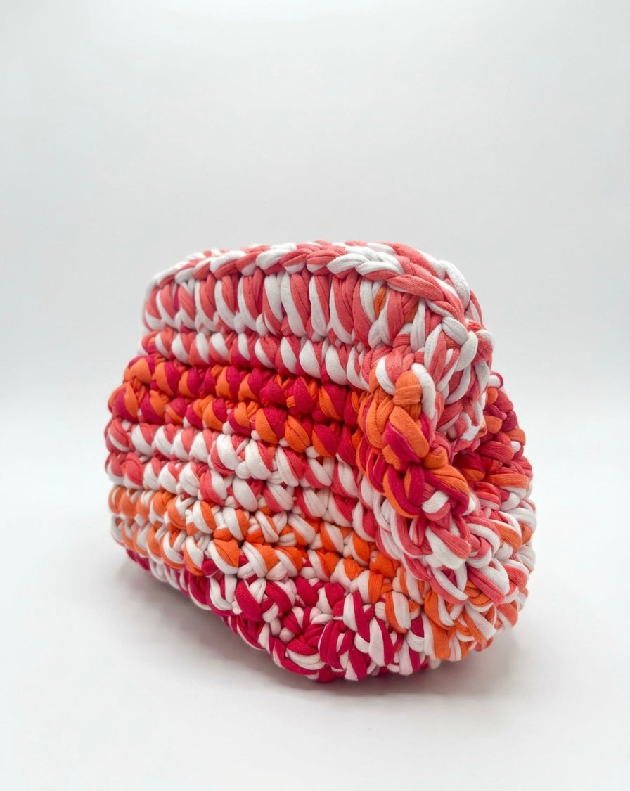 Coral Kiss Clutch Bag 🪸💋