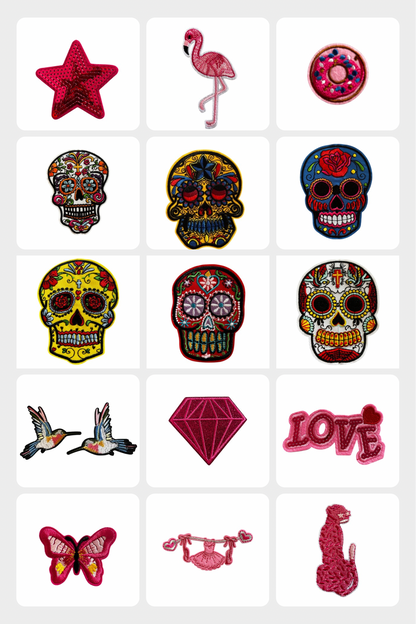 Embroidered patches
