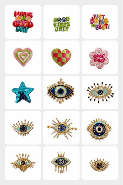 Embroidered patches