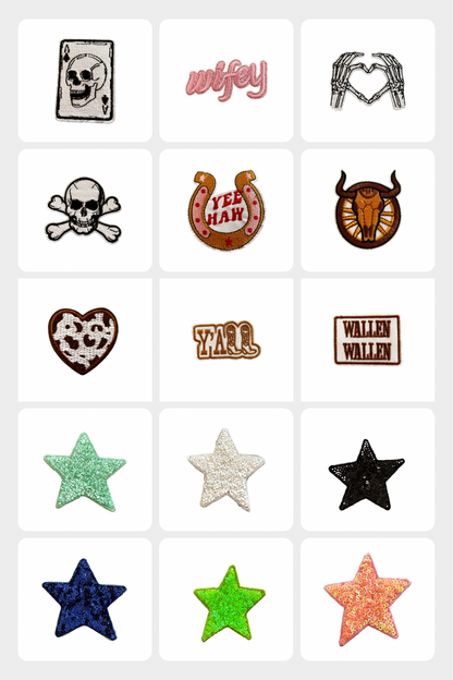 Embroidered patches