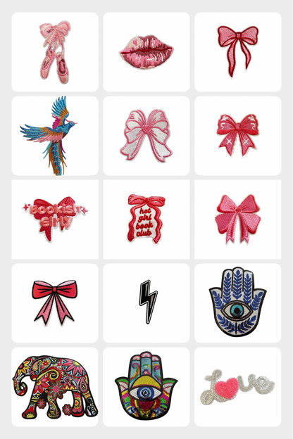 Embroidered patches